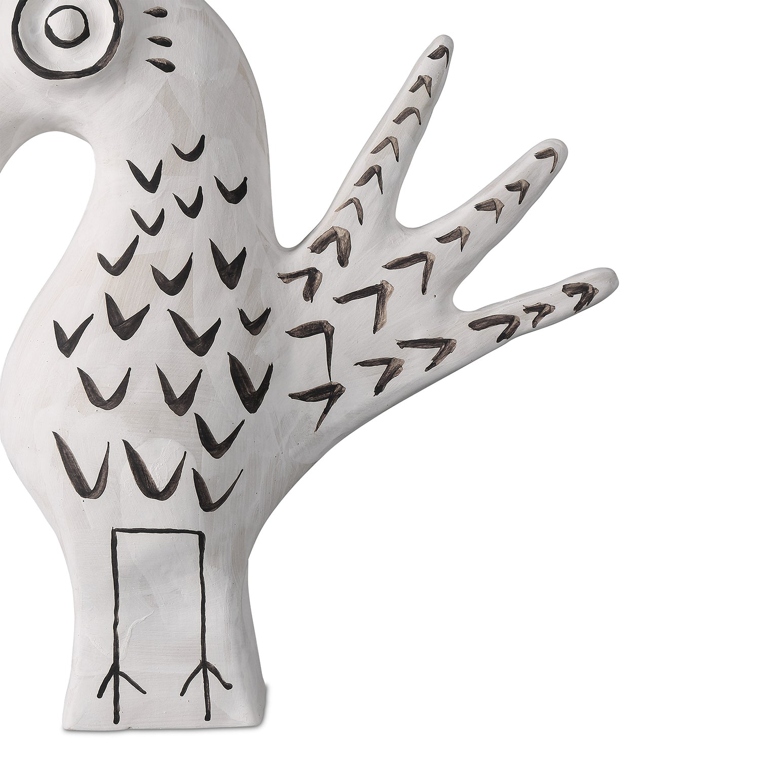 Currey & Co Norman the Peacock Sculpture