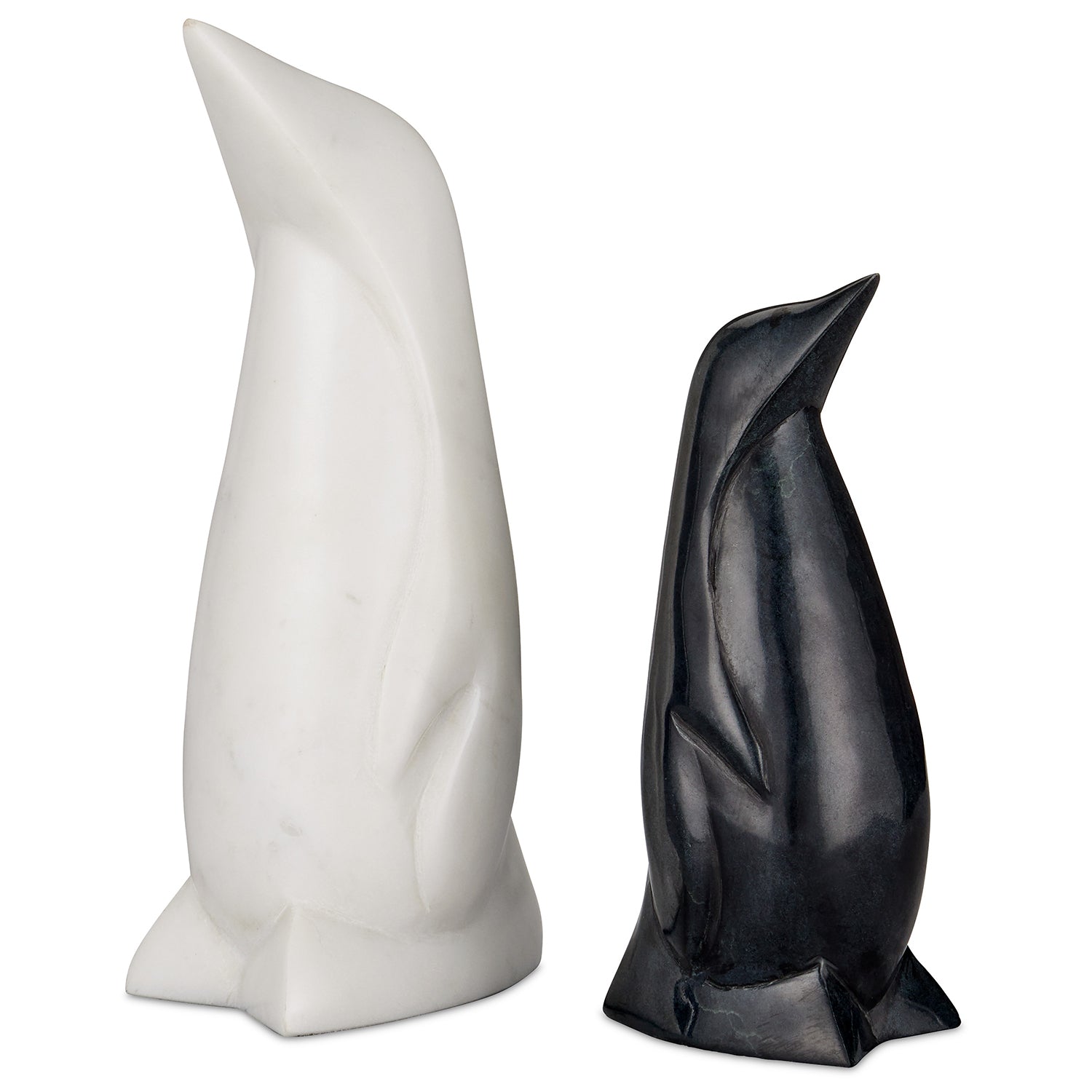 Currey & Co Penguin Black & White Set of 2 - Final Sale