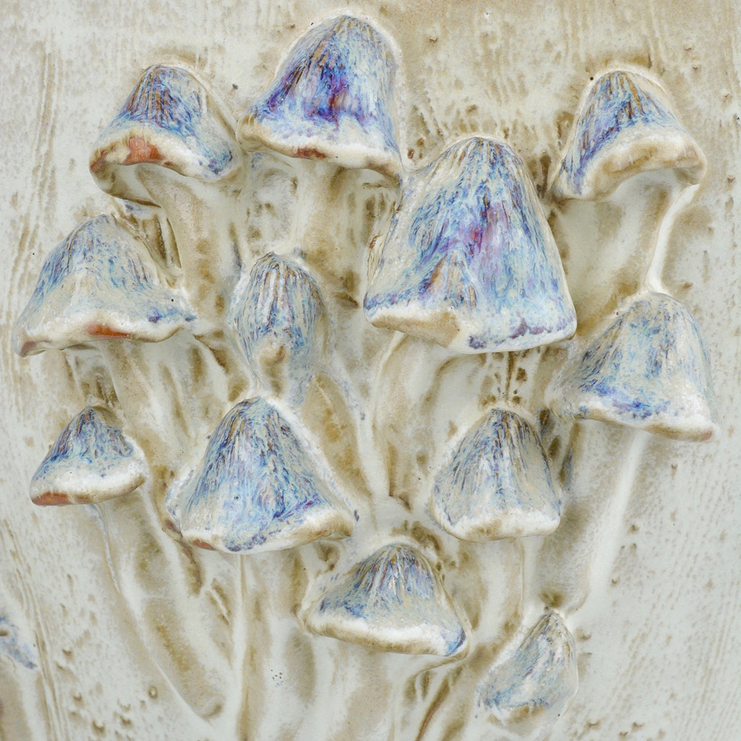 Currey & Co Black Forest Mushrooms Vase