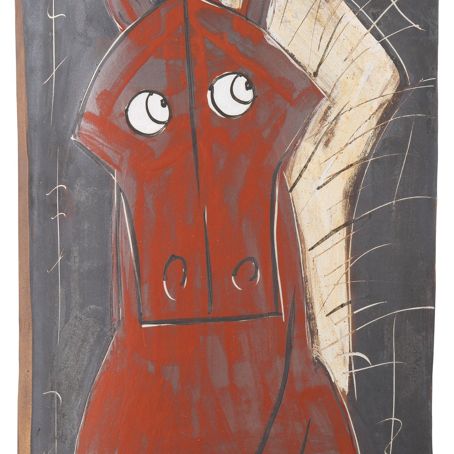 Currey & Co Artistic Horse Vase - Final Sale