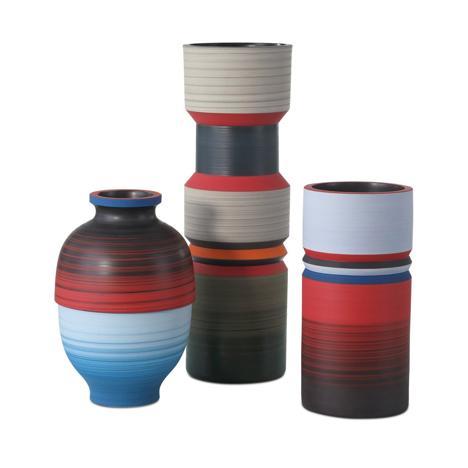 Currey & Co Happy 80's Vase Set of 3