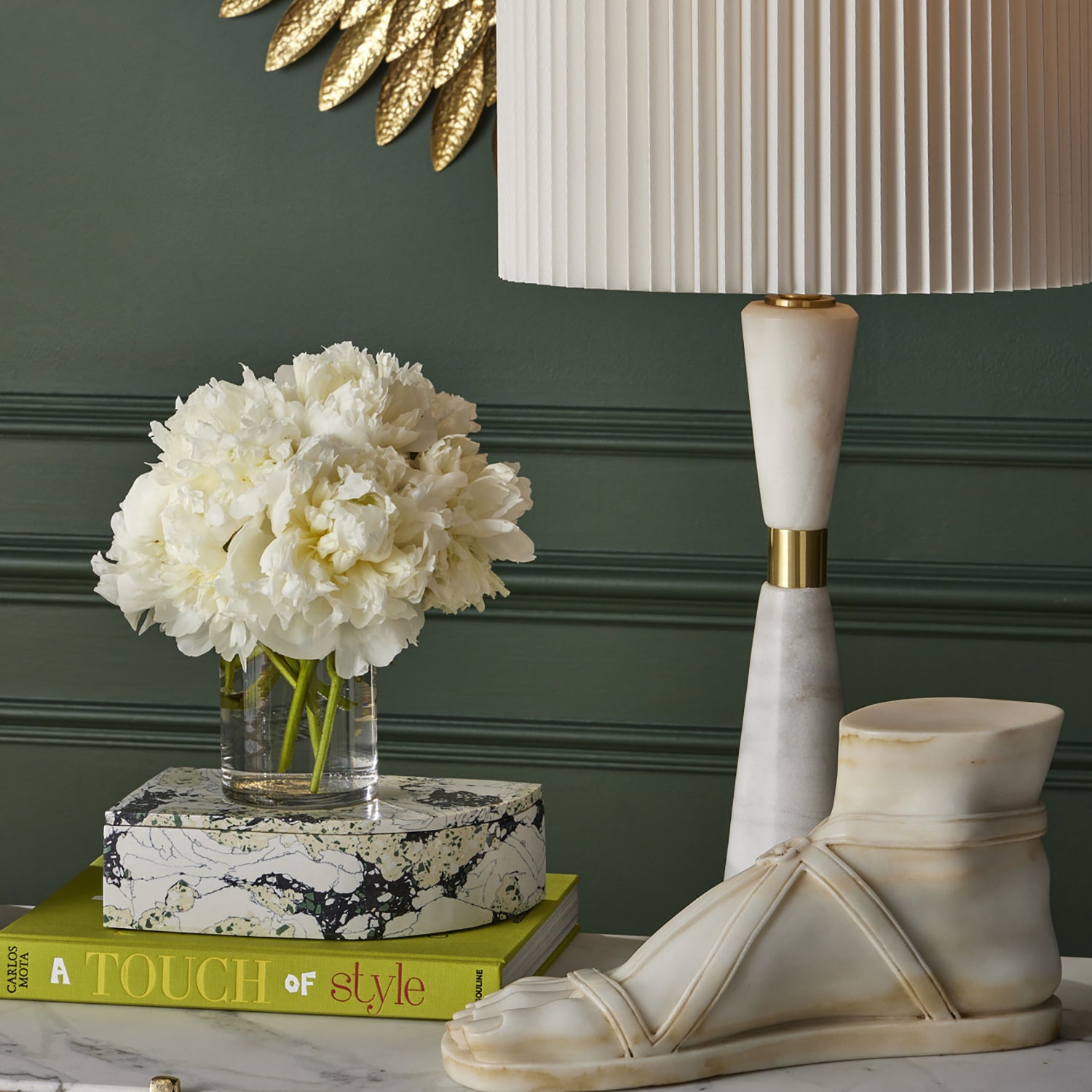 Currey & Co Fossey Asymmetrical Tray Set of 2