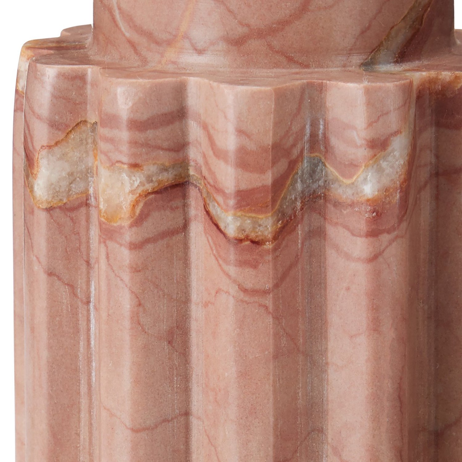 Currey & Co Penrose Pink Candle Holder Set of 2