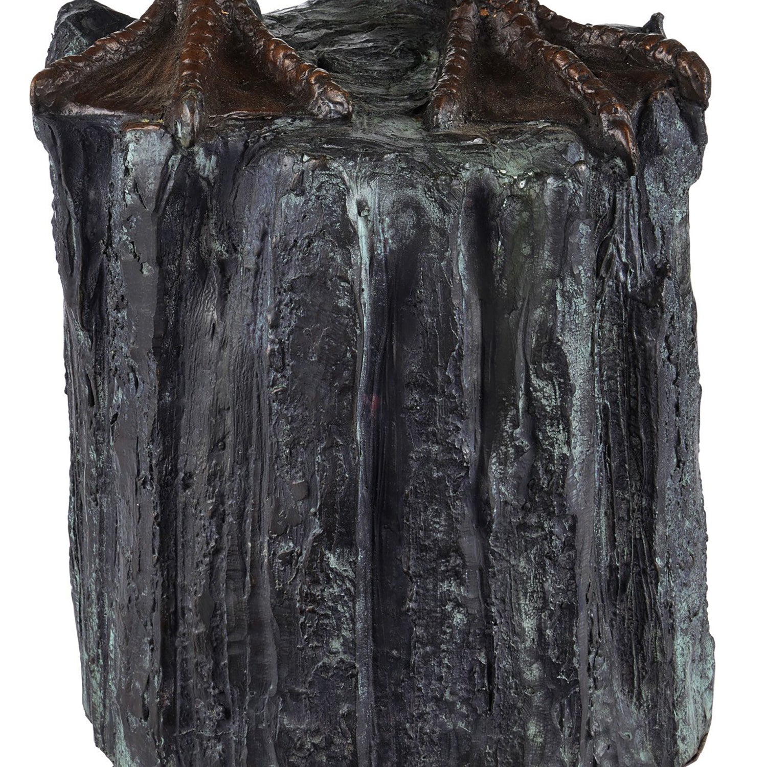 Currey & Co Pelican Bronze Sculpture