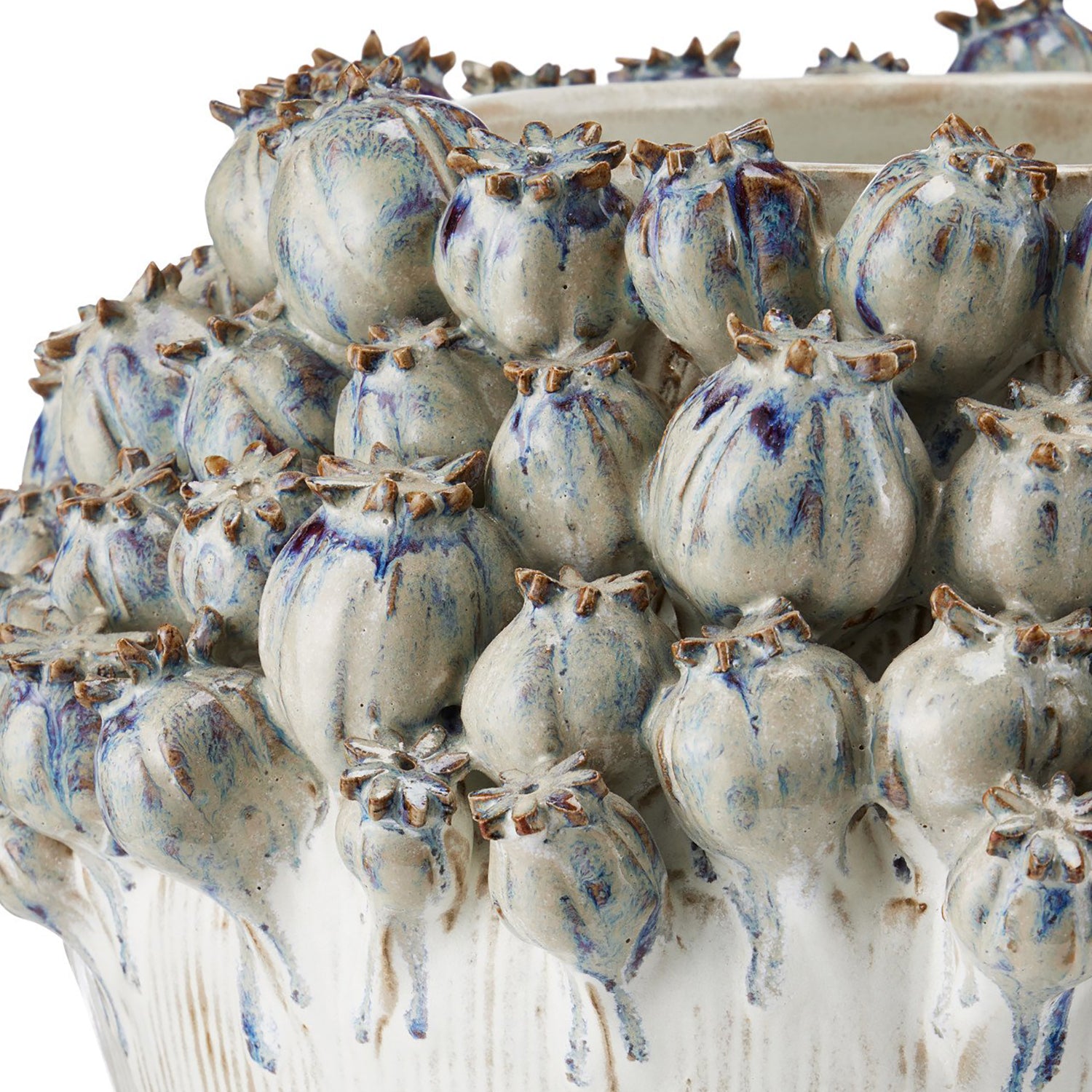 Currey & Co Poppy Pod Crown Vase