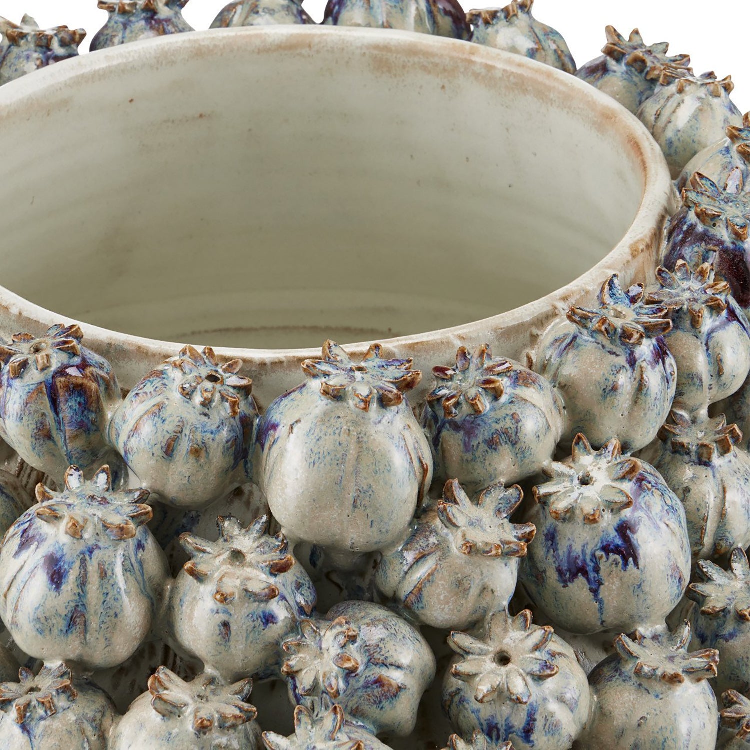 Currey & Co Poppy Pod Crown Vase