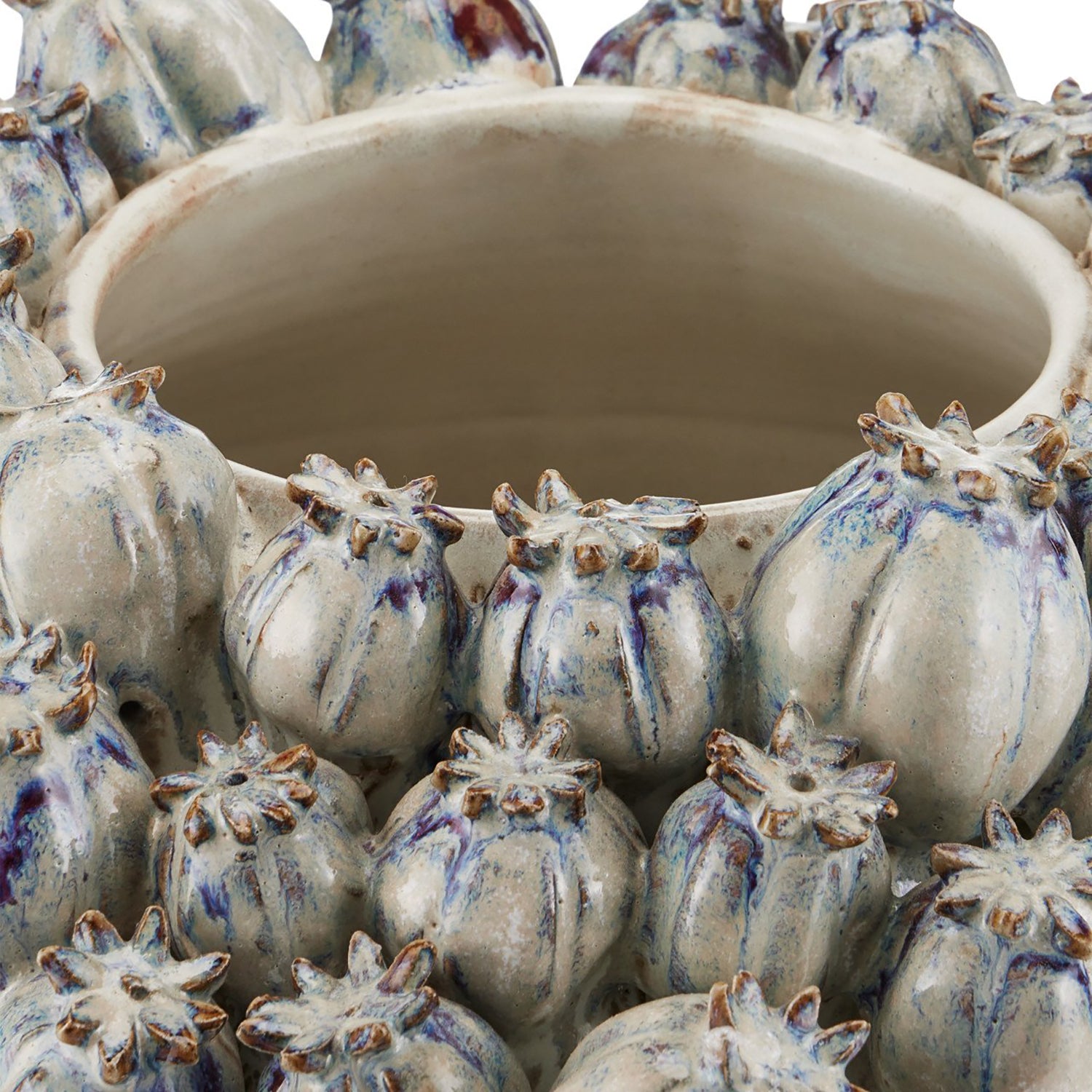 Currey & Co Poppy Pod Crown Vase