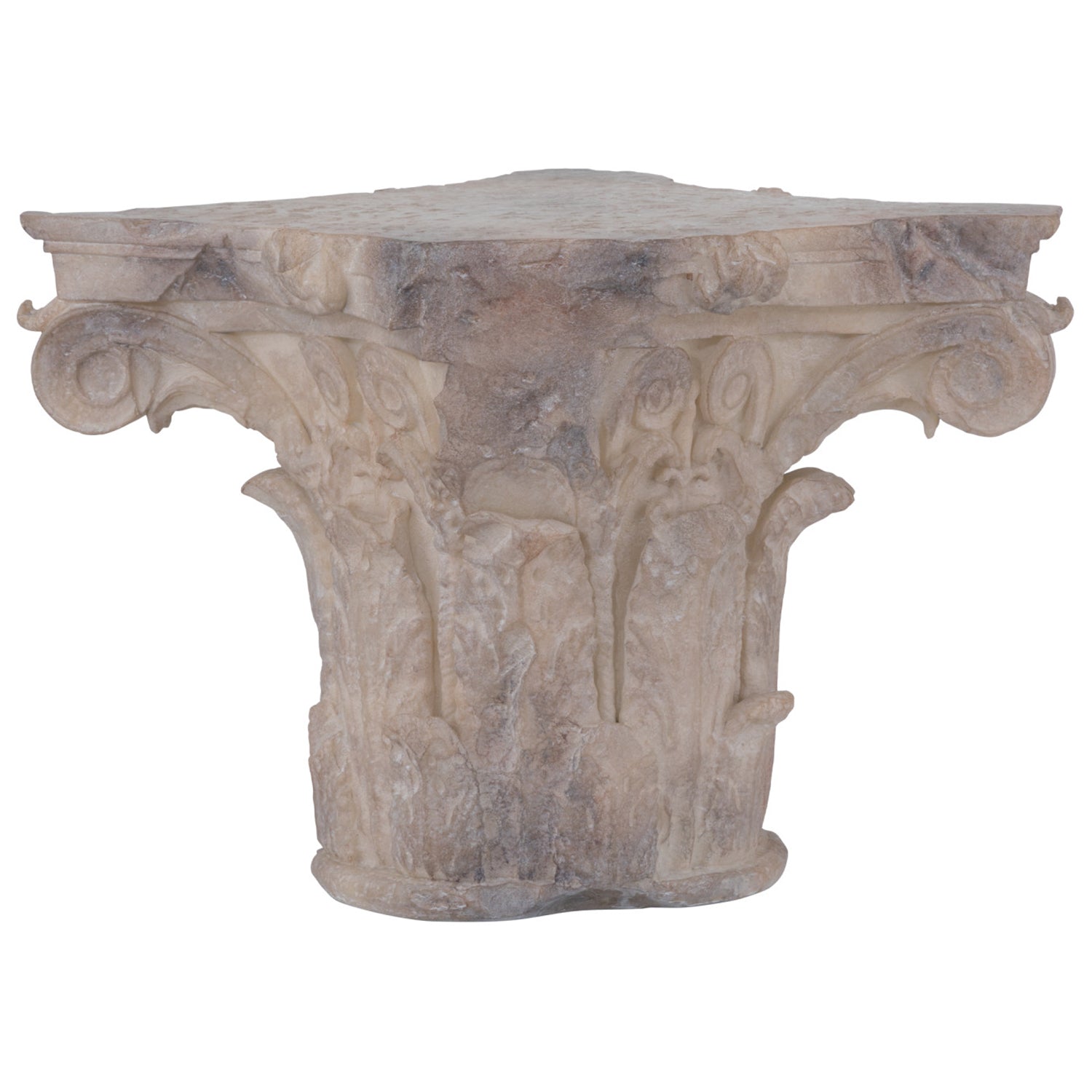 Currey & Co Phoenician Capital Sculpture