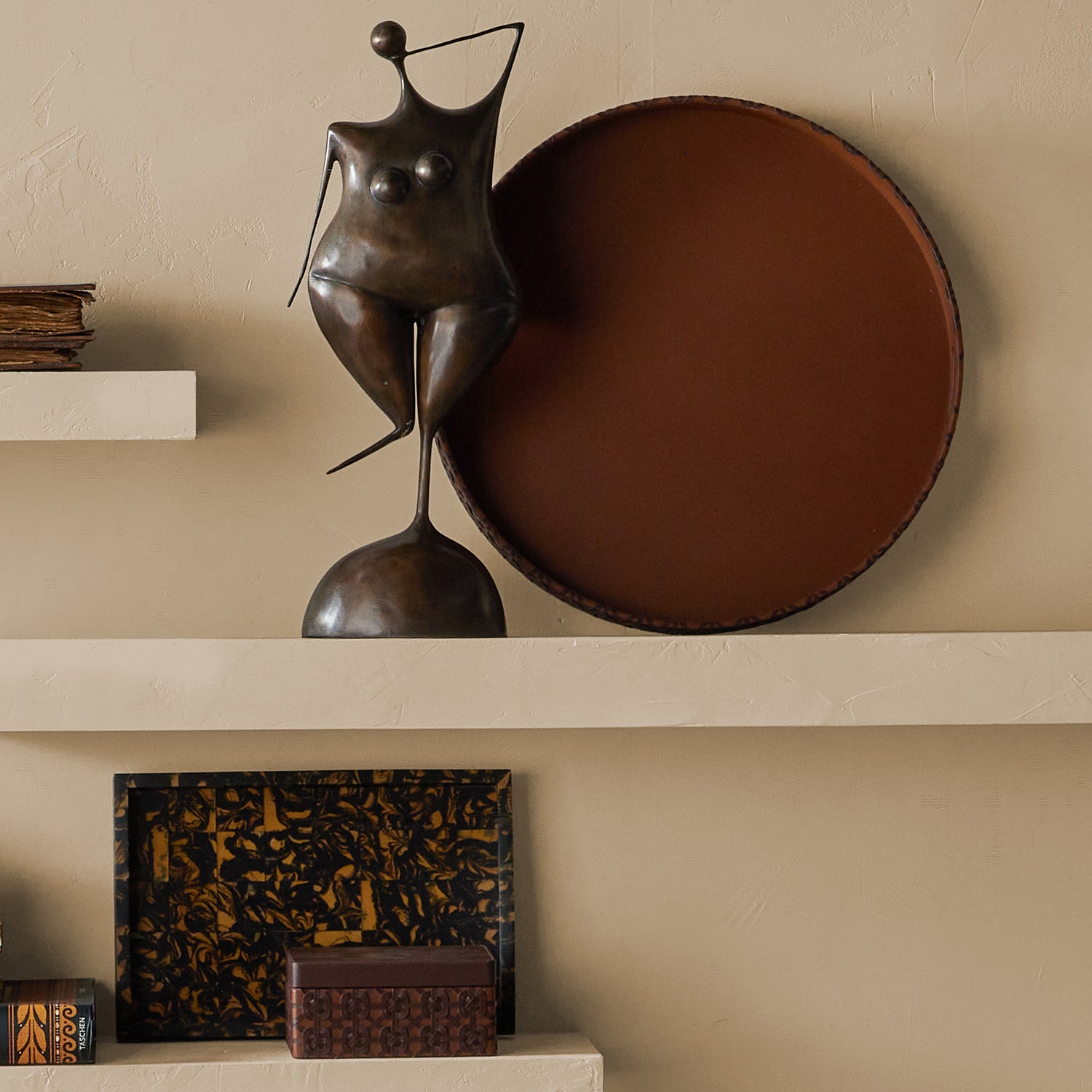 Currey & Co Le Danseur Bronze