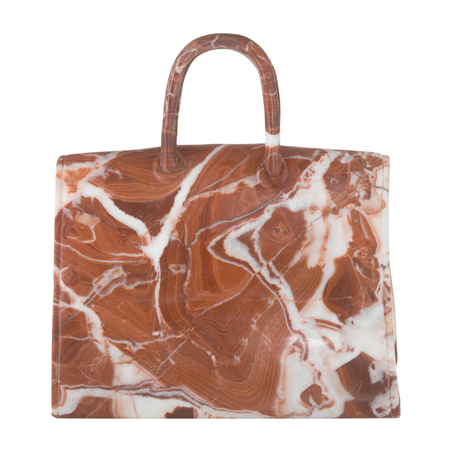 Currey & Co The Princess Red Marble Decorative Object