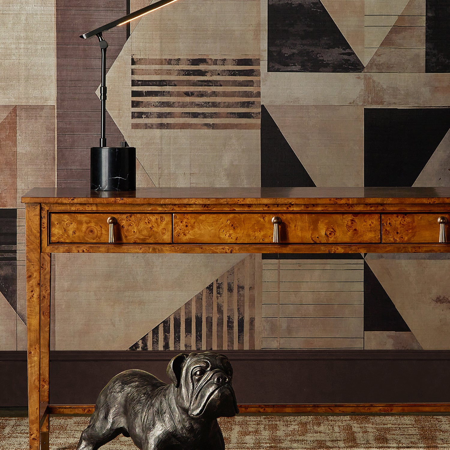 Currey & Co Bulwark the Bulldog Bronze