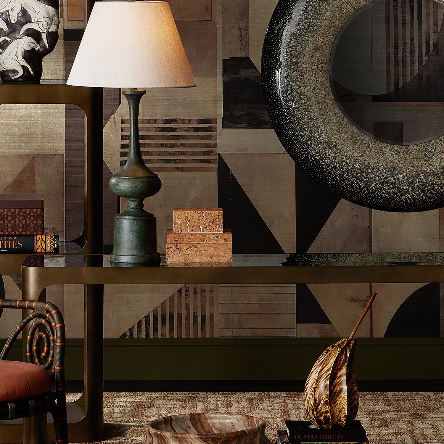 Currey & Co Marrone Bowl