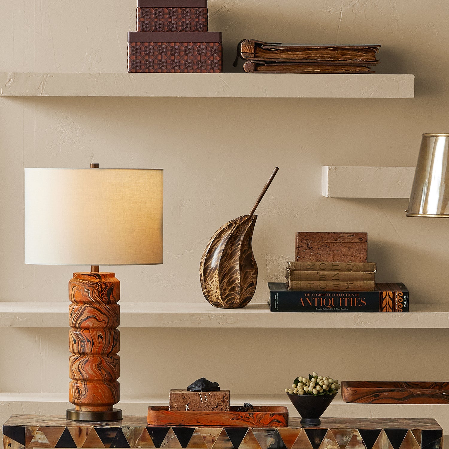 Currey & Co Brayden Box Set of 2