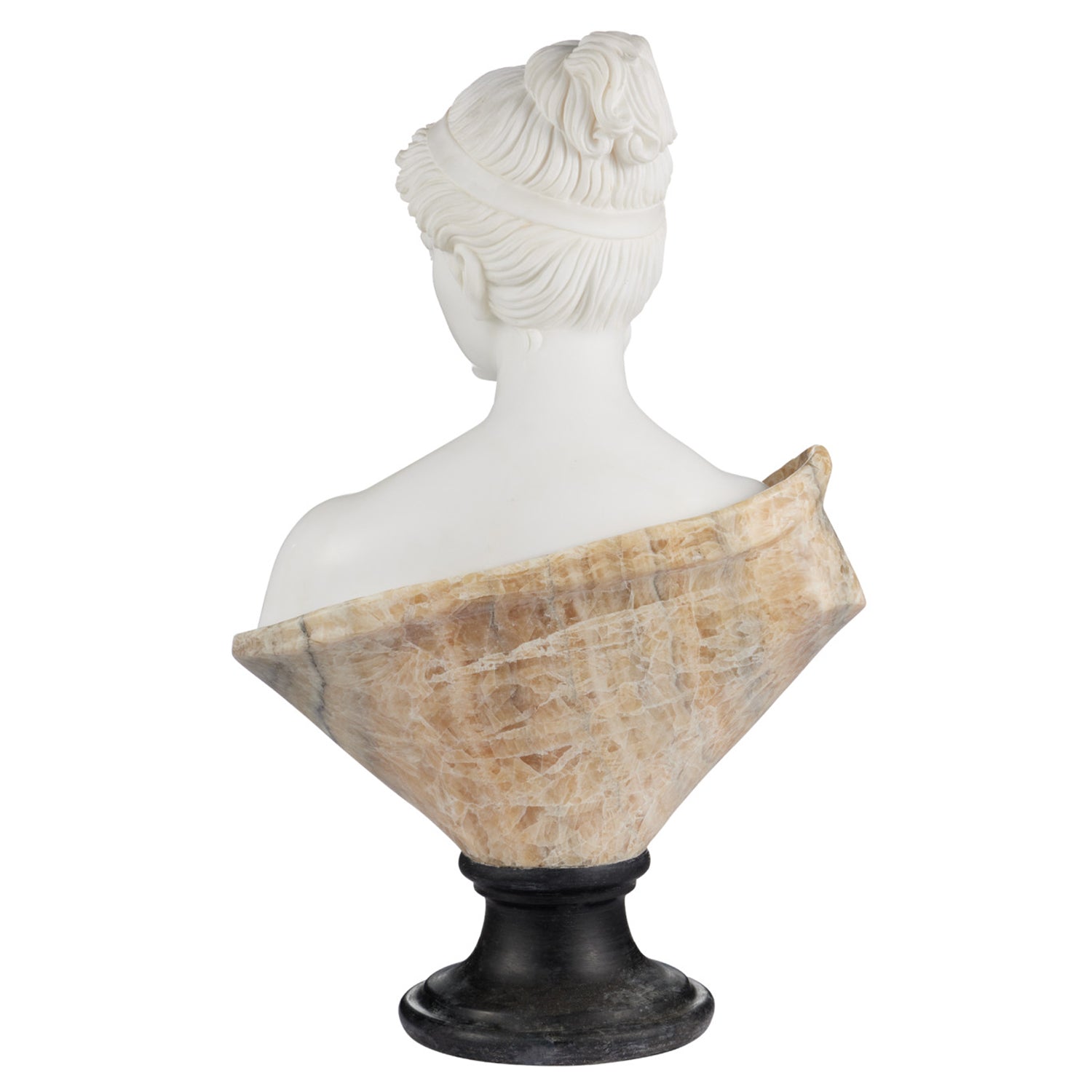 Currey & Co Thea Marble Bust Sculpture