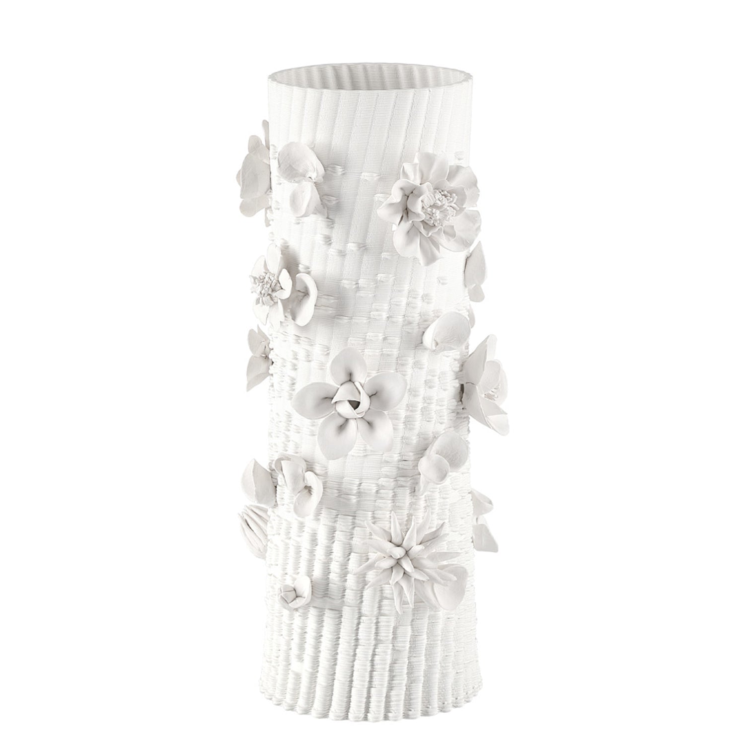 Currey & Co Sylva White Vase
