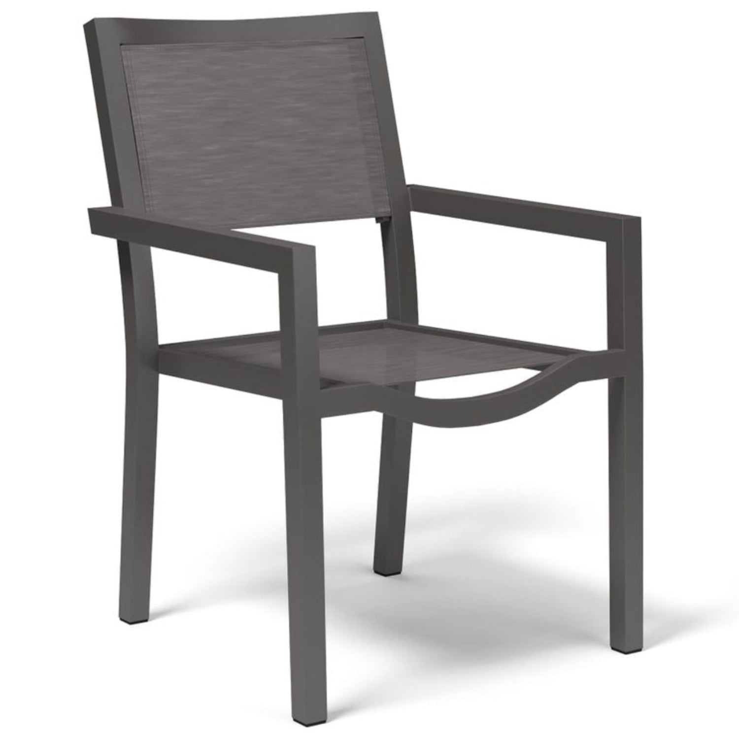 Sunset West Vegas Outdoor Stackable Sling Dining Chair Set of 2