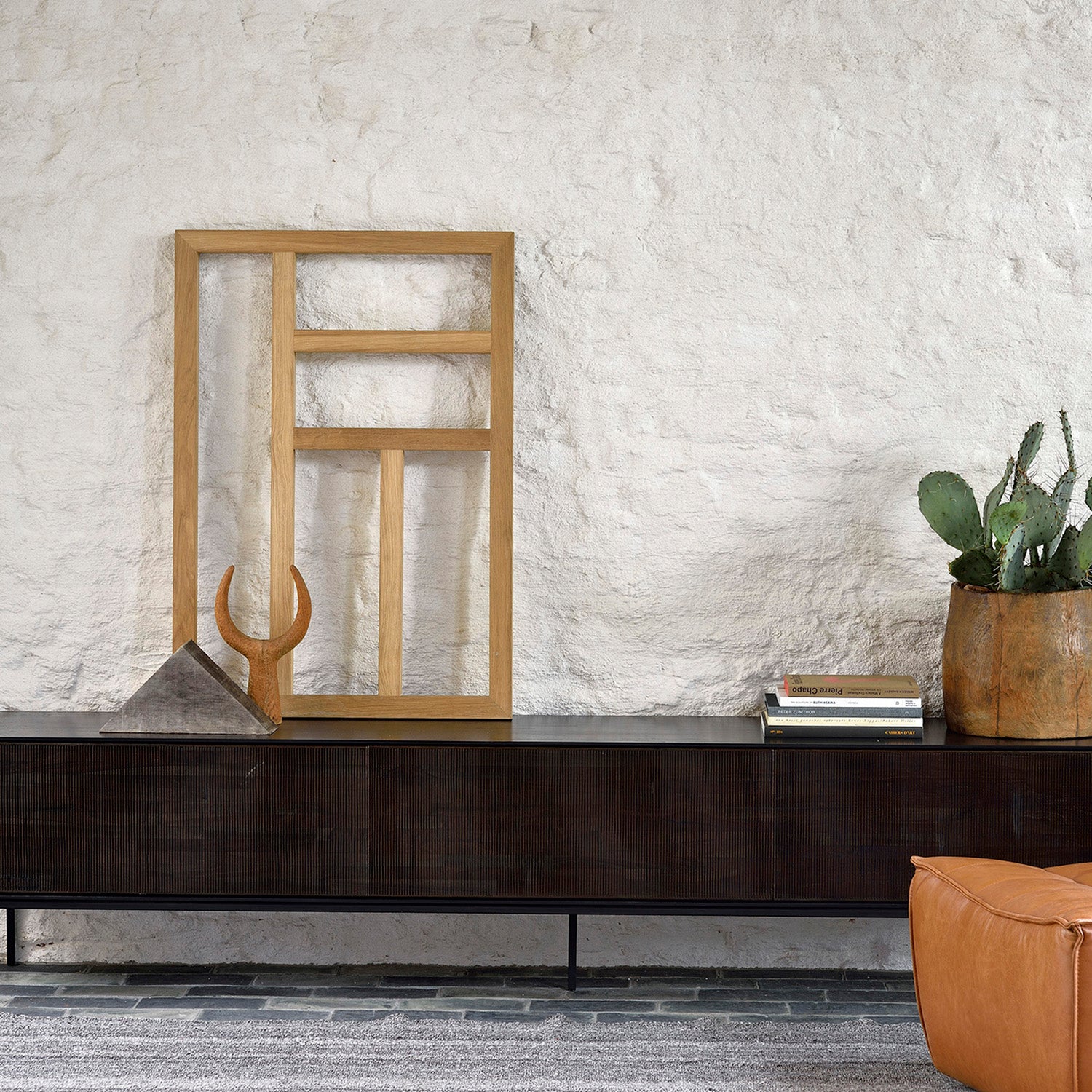 Ethnicraft Grooves TV Cupboard