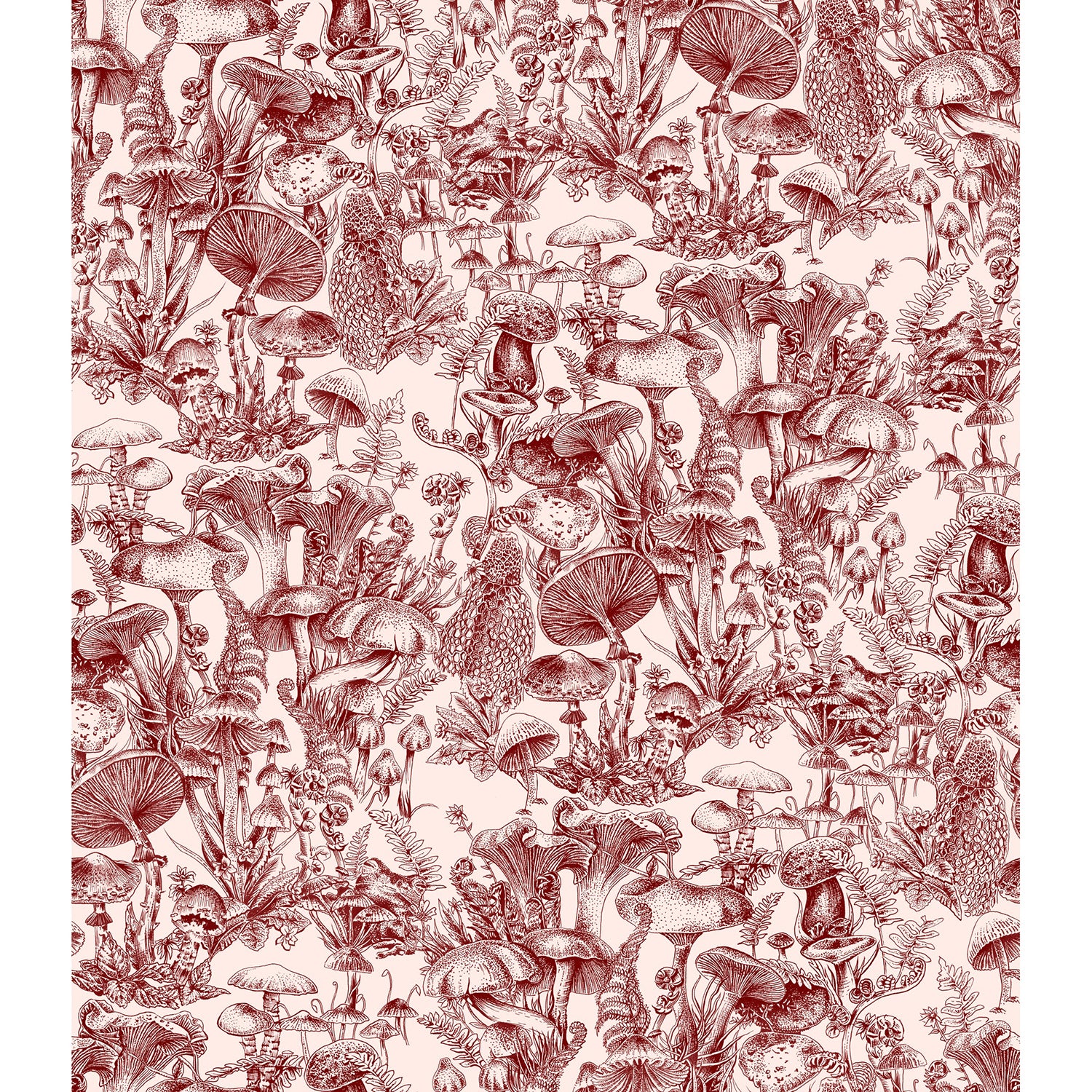 Stella McCartney x Cole & Son Fungi Forest Wallpaper