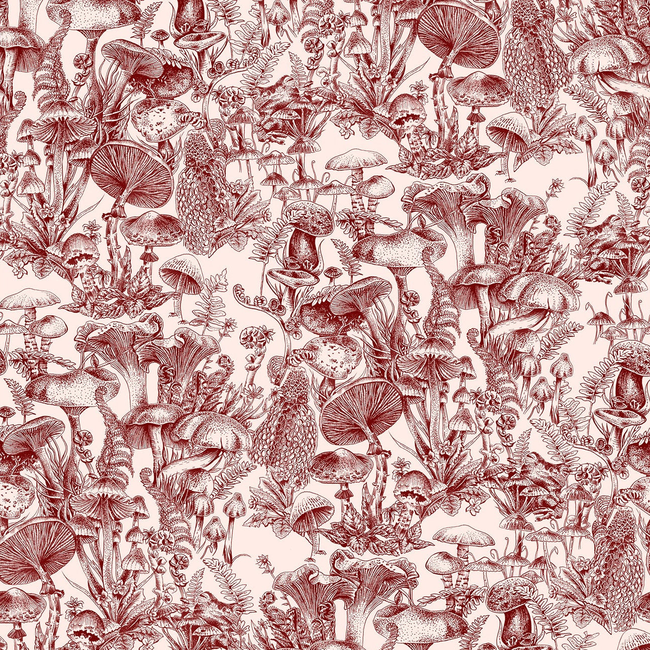 Stella McCartney x Cole & Son Fungi Forest Wallpaper