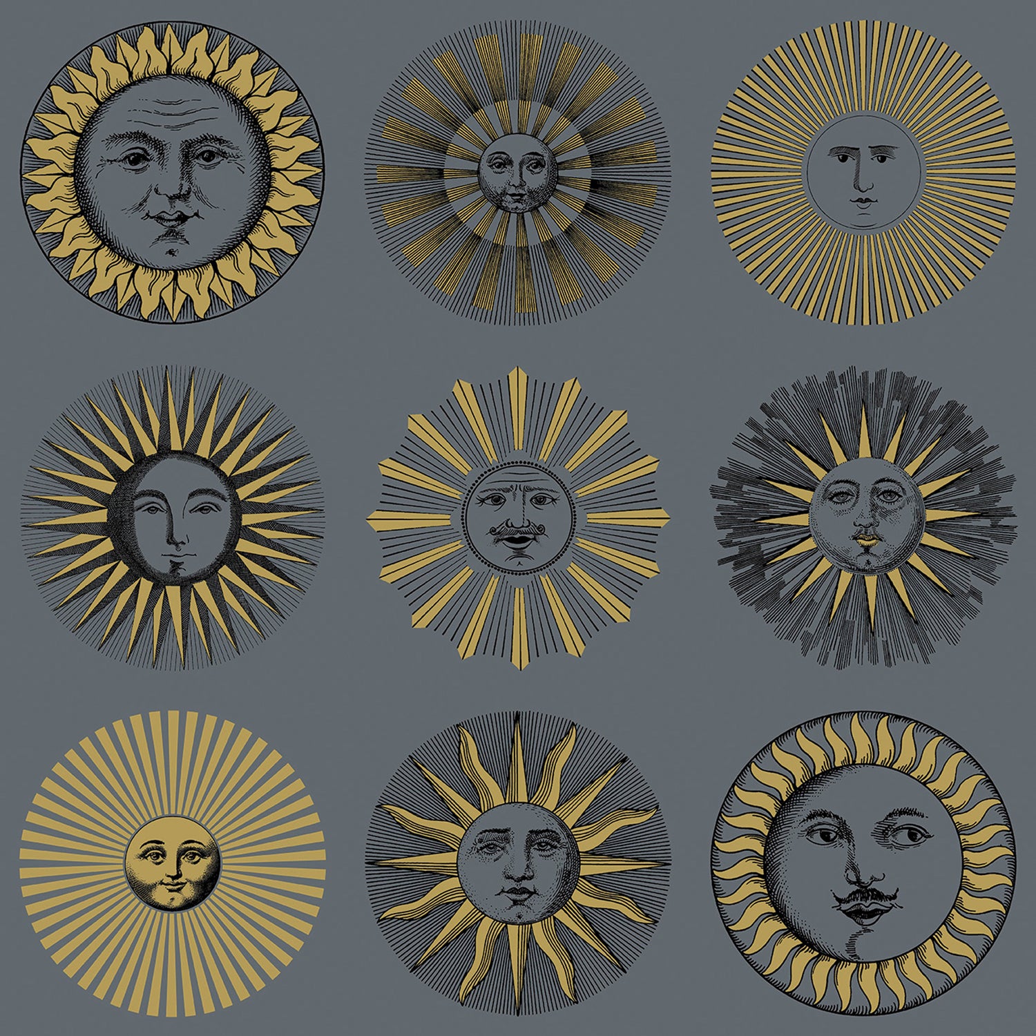 Cole & Son Fornasetti Senza Tempo II Soli Wallpaper