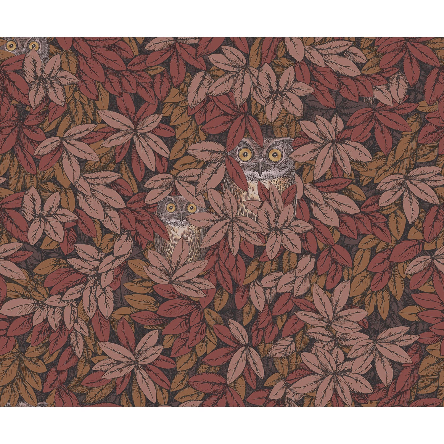 Cole & Son Fornasetti Senza Tempo II Foglie E Civette Wallpaper