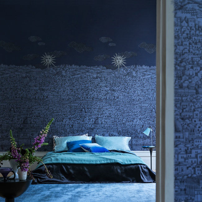 Cole & Son Fornasetti Sensa Tempo II Vista Medeterranea Mural Wallpaper