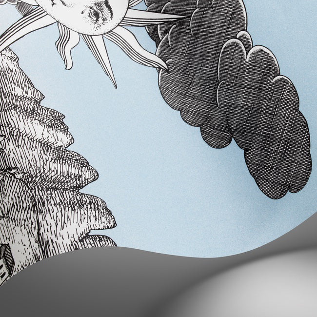 Cole & Son Fornasetti Sensa Tempo II Vista Medeterranea Mural Wallpaper