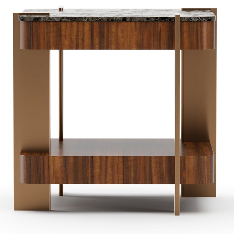 Caracole Altura Stone Side Table