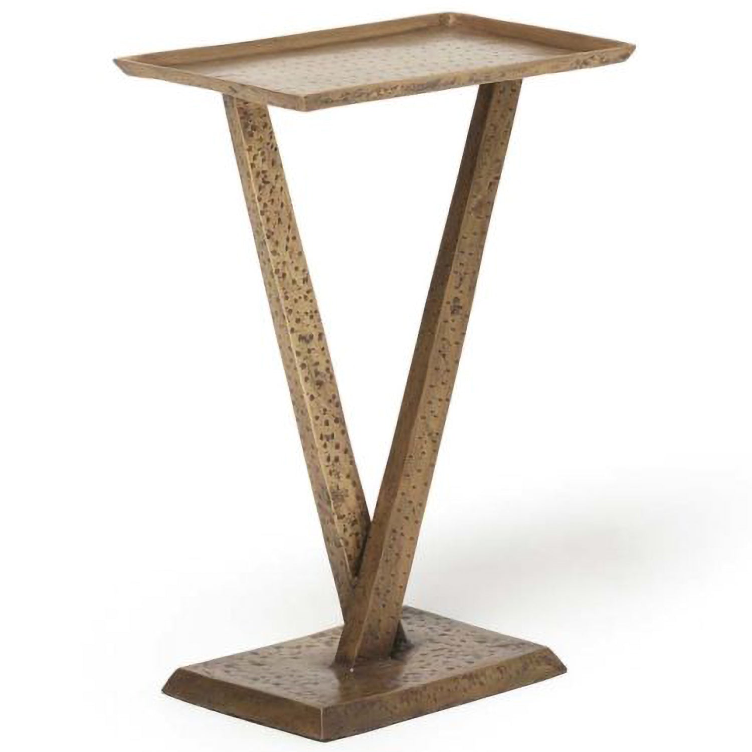 Interlude Home Wilton Brass Accent Table