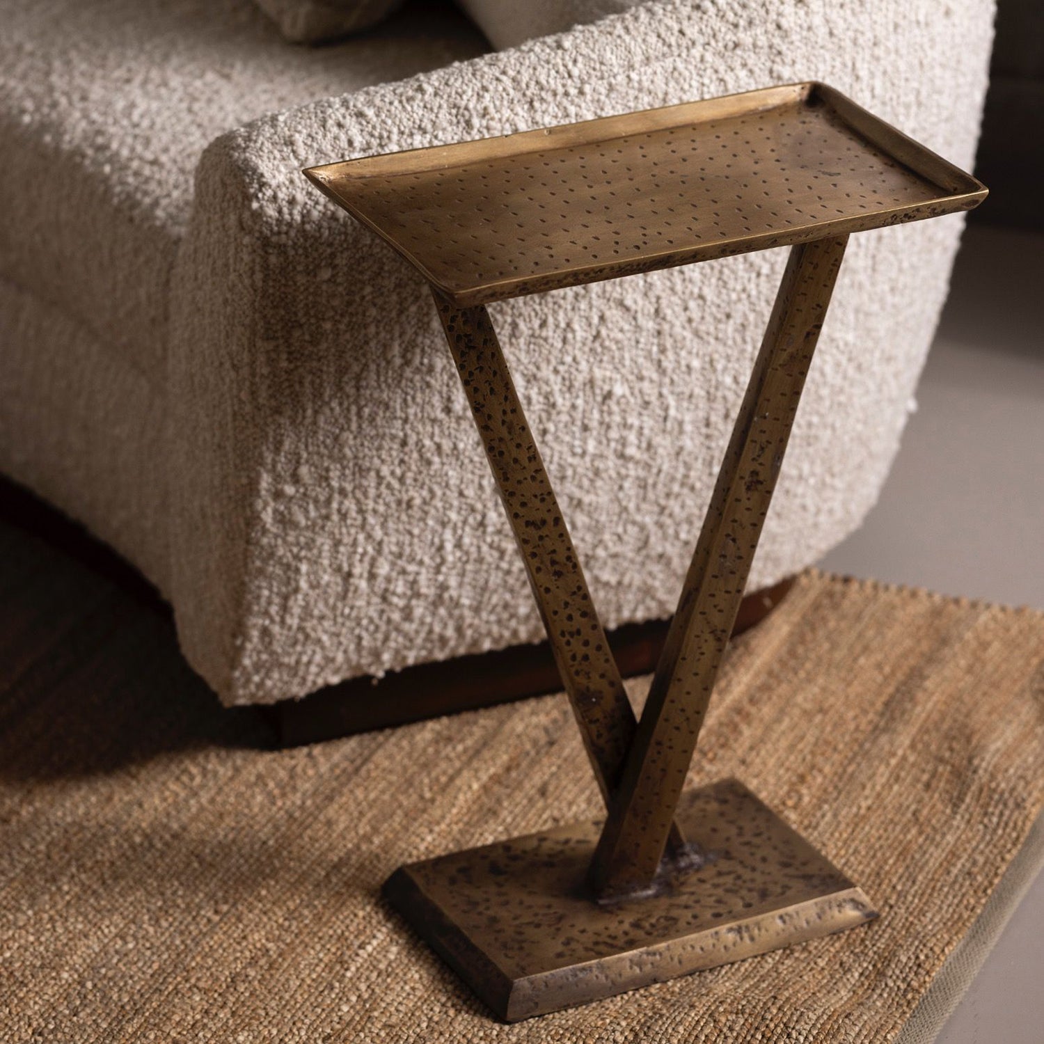 Interlude Home Wilton Verdigris Accent Table