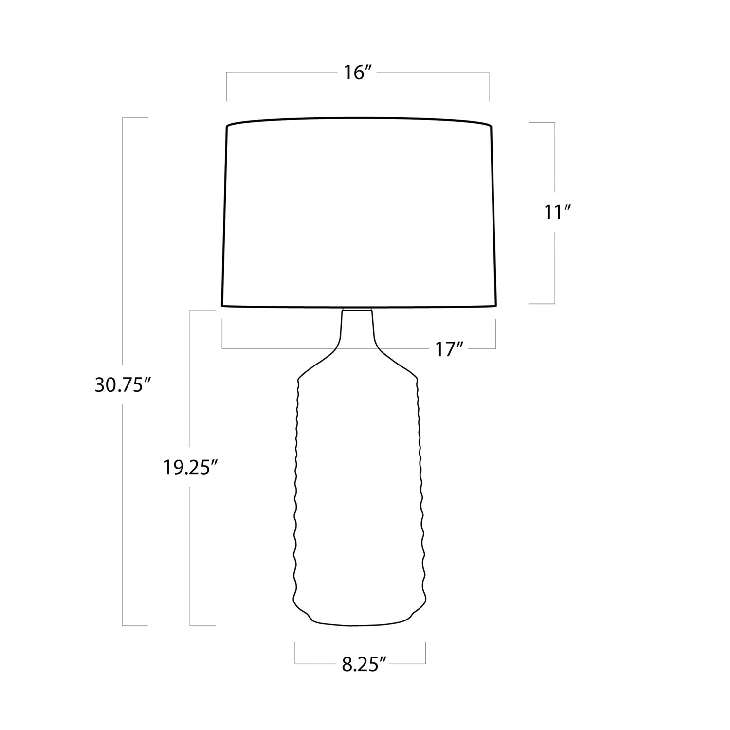 Regina Andrew Temperance Olive Ceramic Table Lamp