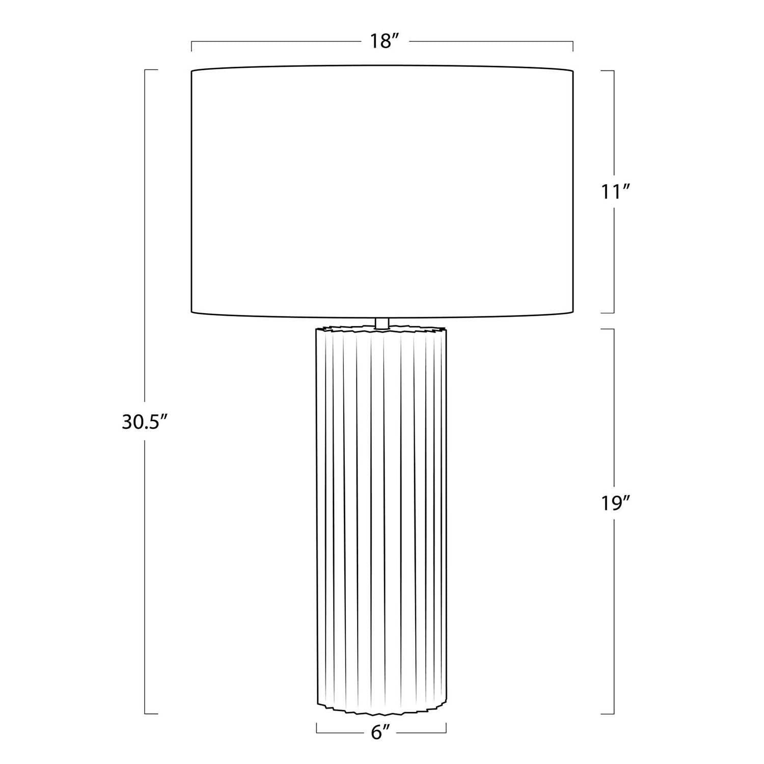 Regina Andrew Zara Metal Table Lamp