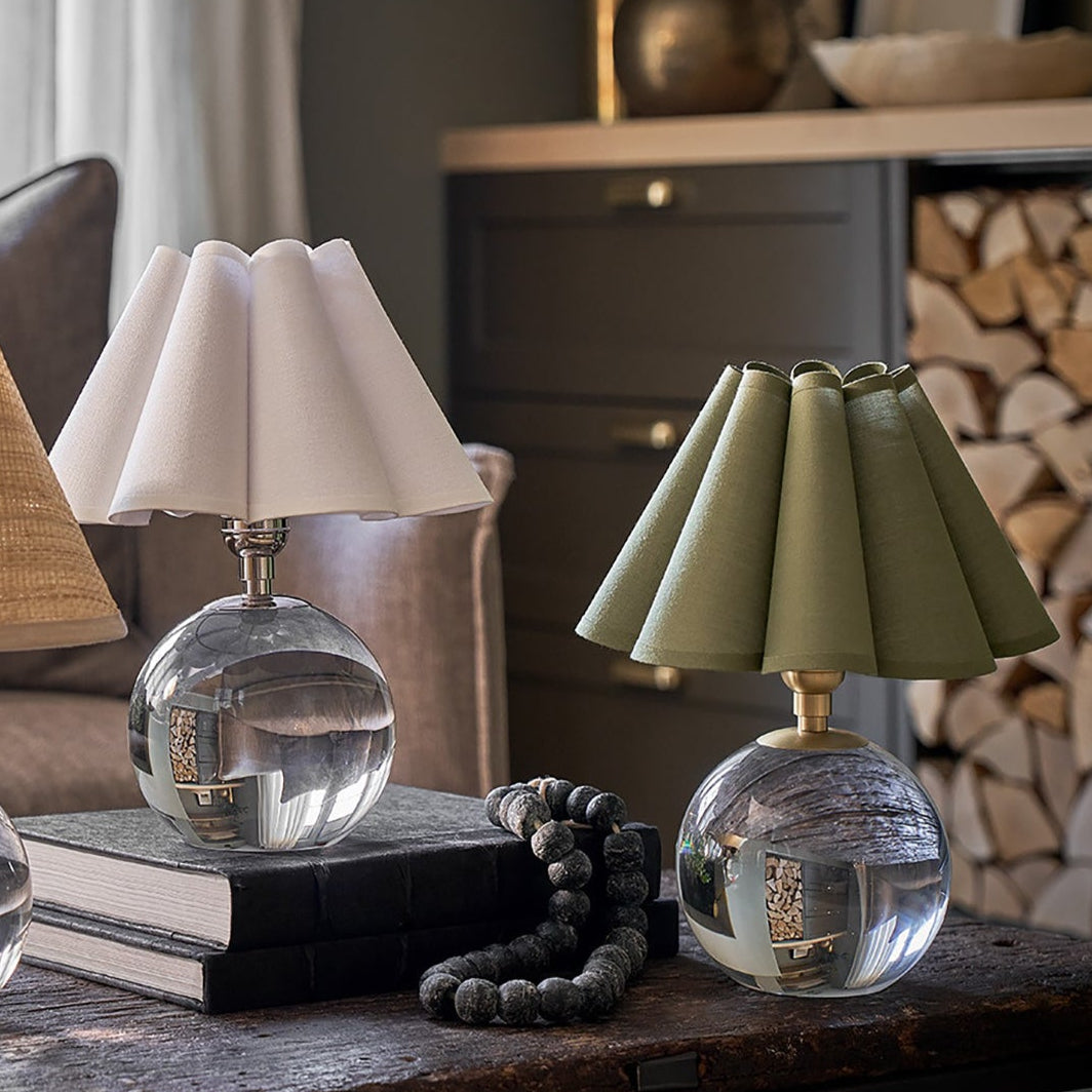 Regina Andrew Giorgio Crystal Mini Lamp | Paynes Gray