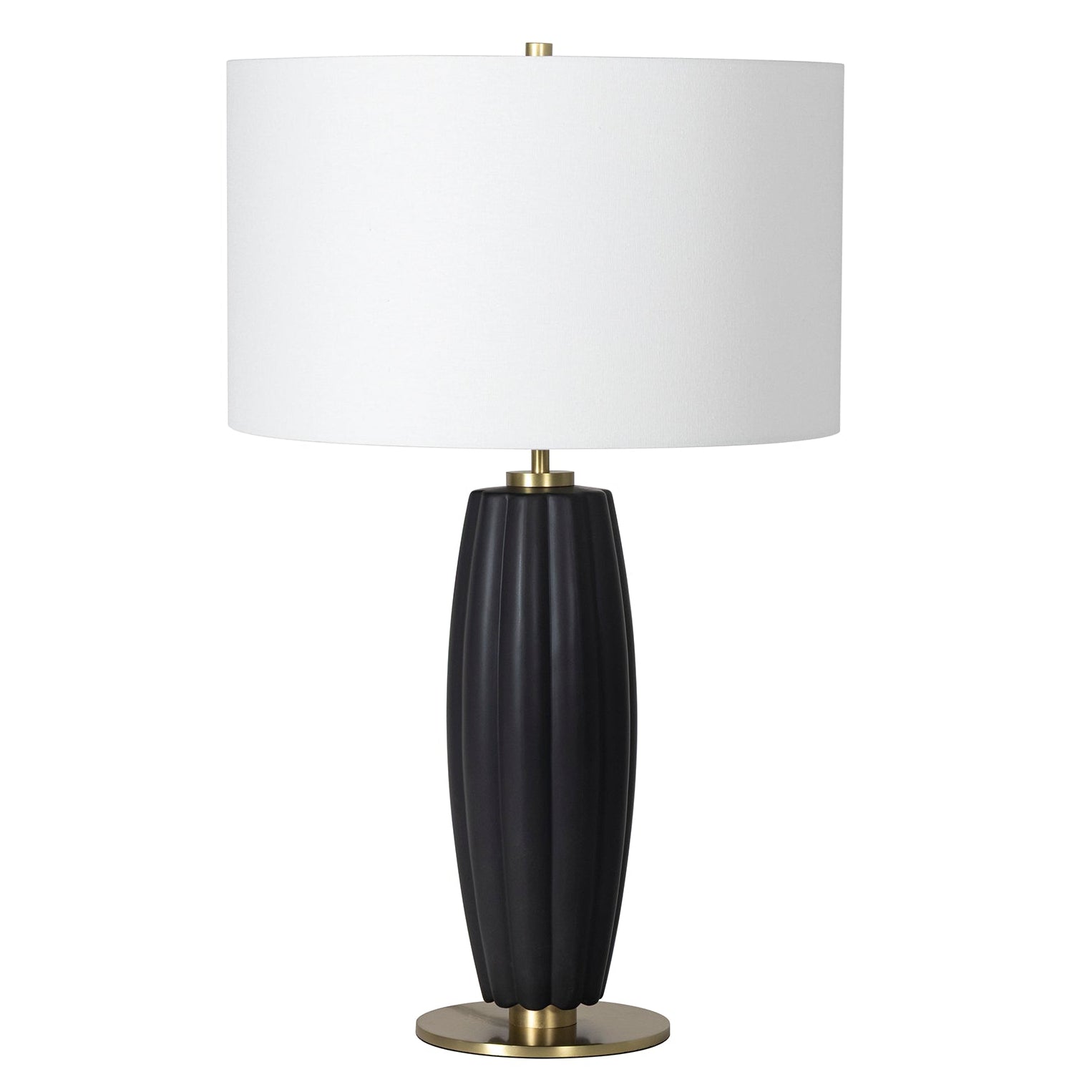 Regina Andrew Crocus Black Ceramic Table Lamp