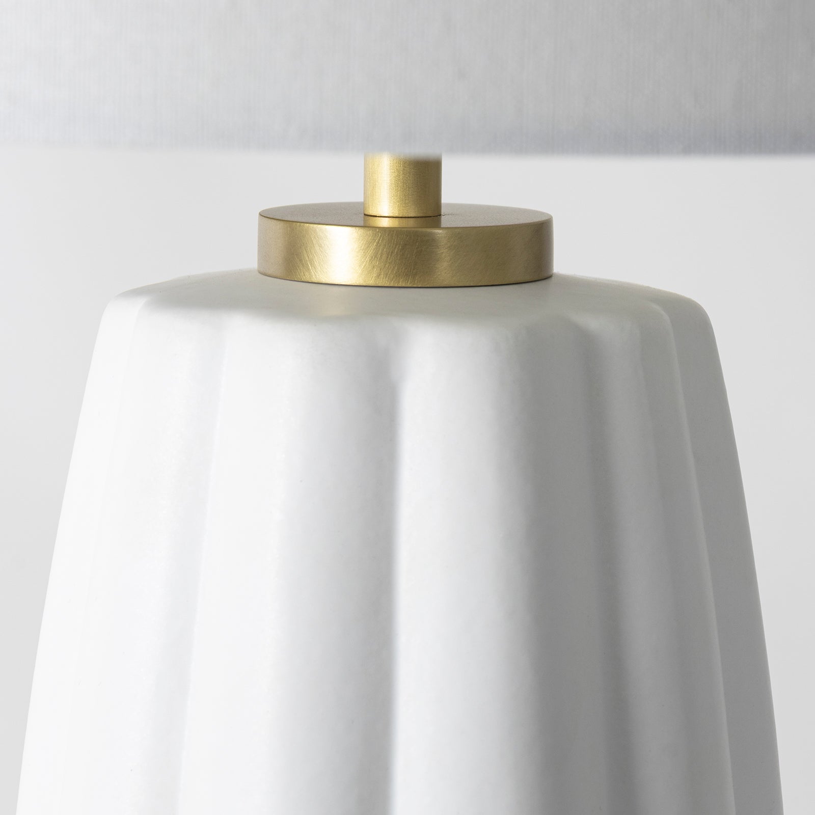 Regina Andrew Crocus White Ceramic Table Lamp