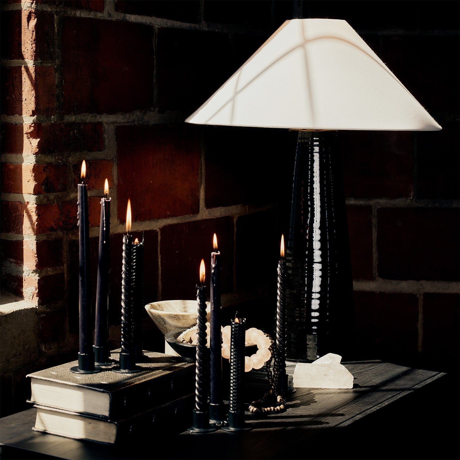 Regina Andrew Koda Black Ceramic Table Lamp