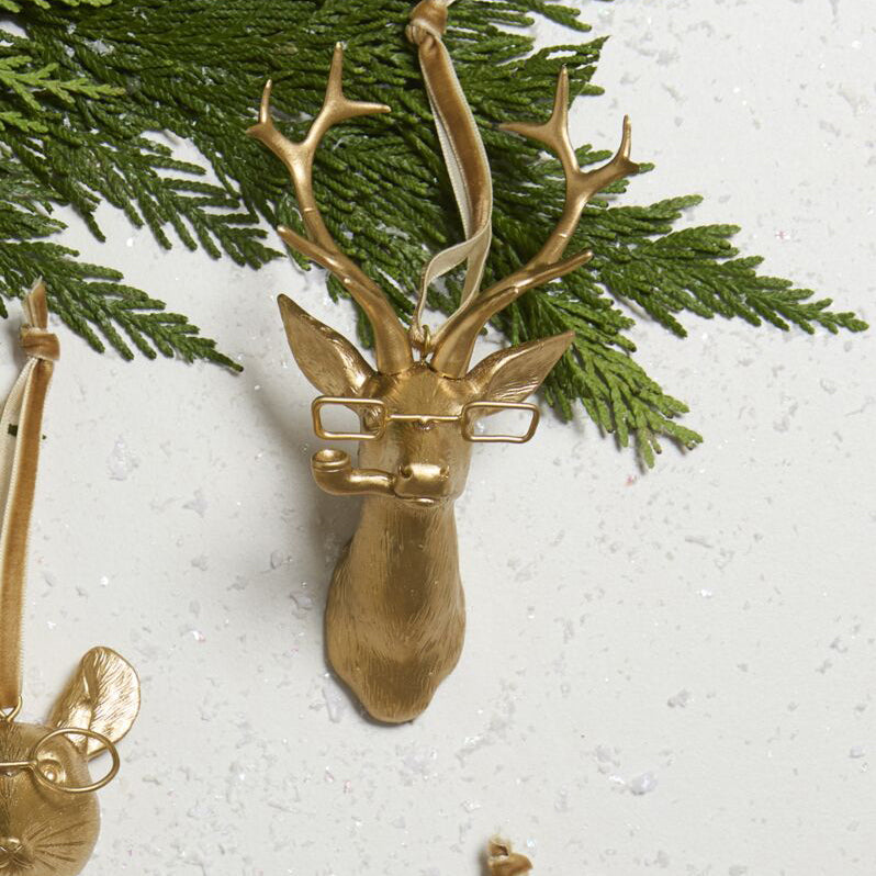 Eric + Eloise Frankie Ornament Set of 4