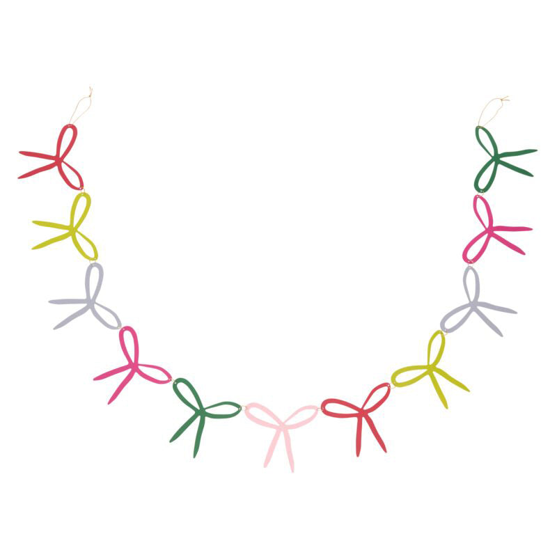 Brightly Bow Garland