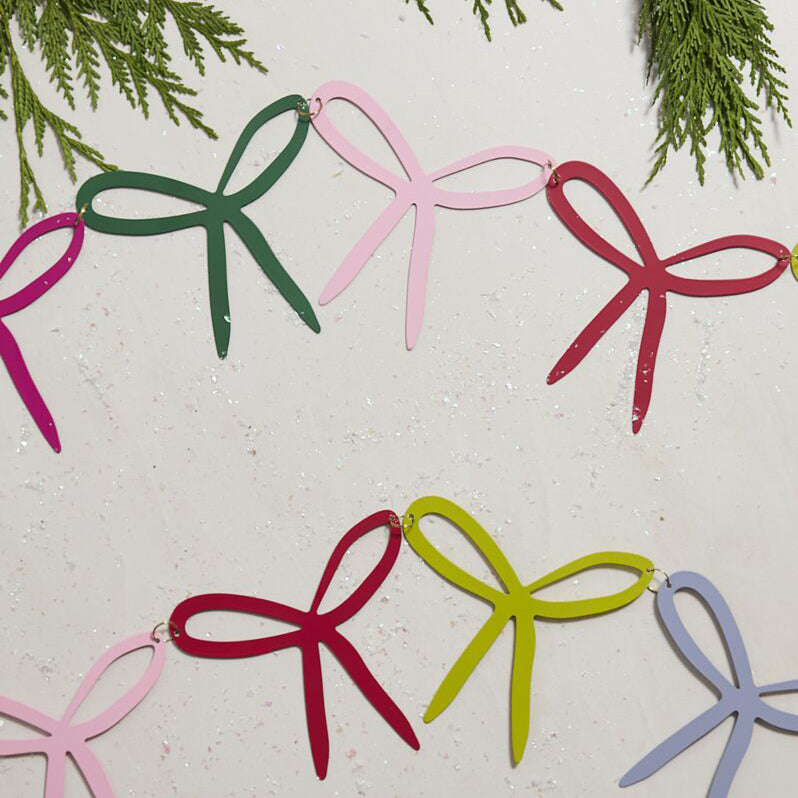 Brightly Bow Garland