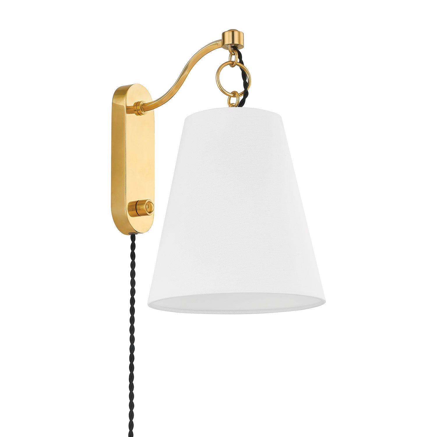 Hudson Valley Lighting Joan Plug-In Wall Sconce