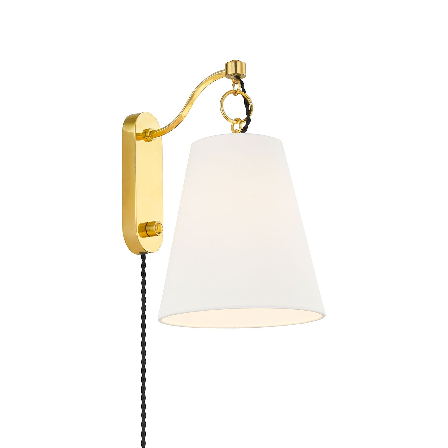 Hudson Valley Lighting Joan Plug-In Wall Sconce