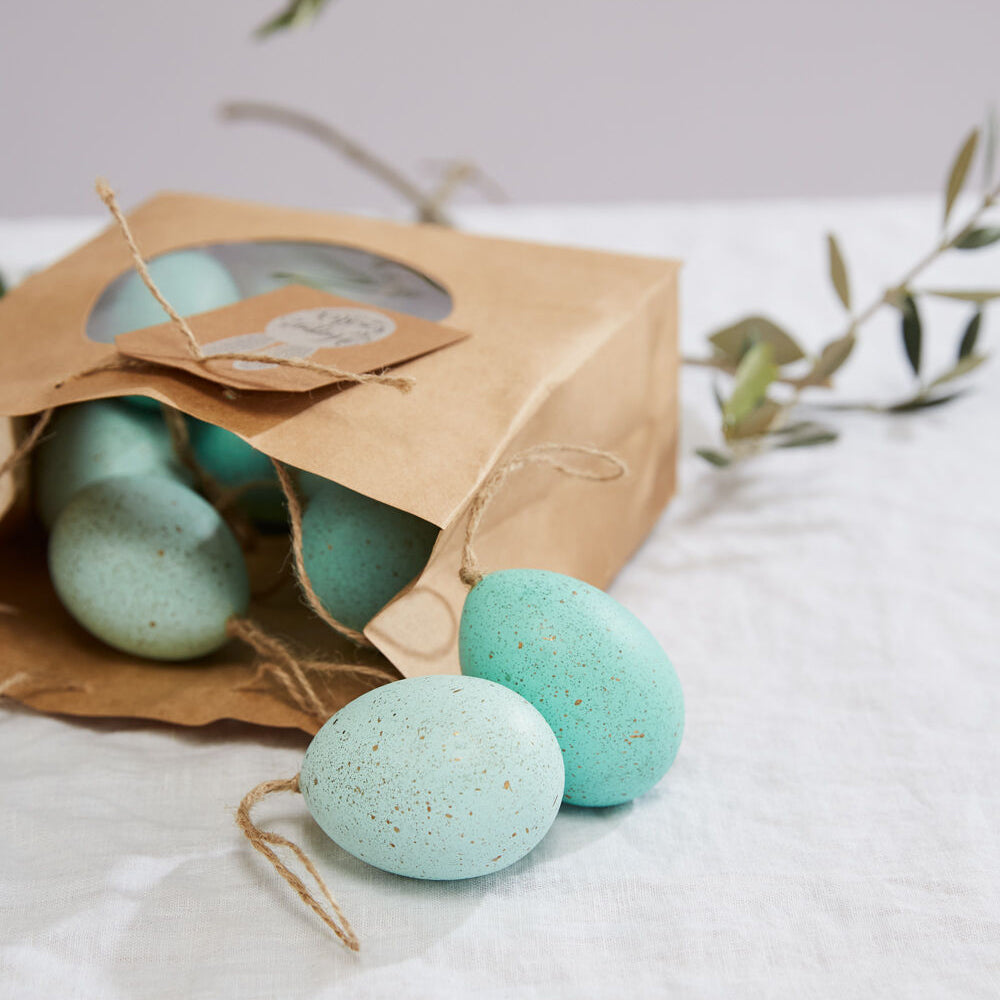 Robin Egg Ornament Set