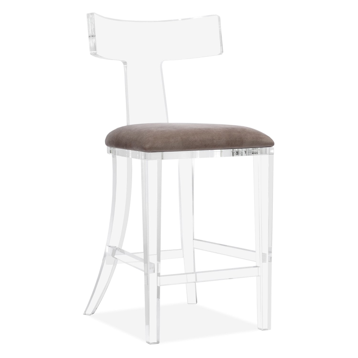 Interlude Home Tristan Klismos Counter Stool