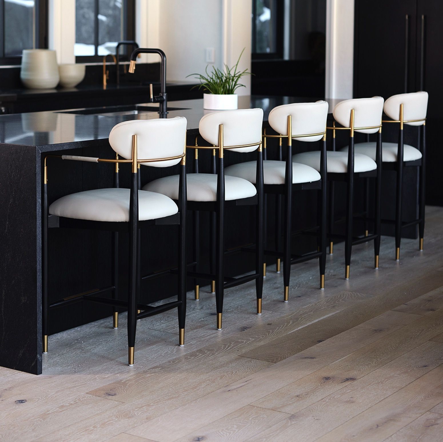 Interlude Home Cidra Counter Stool