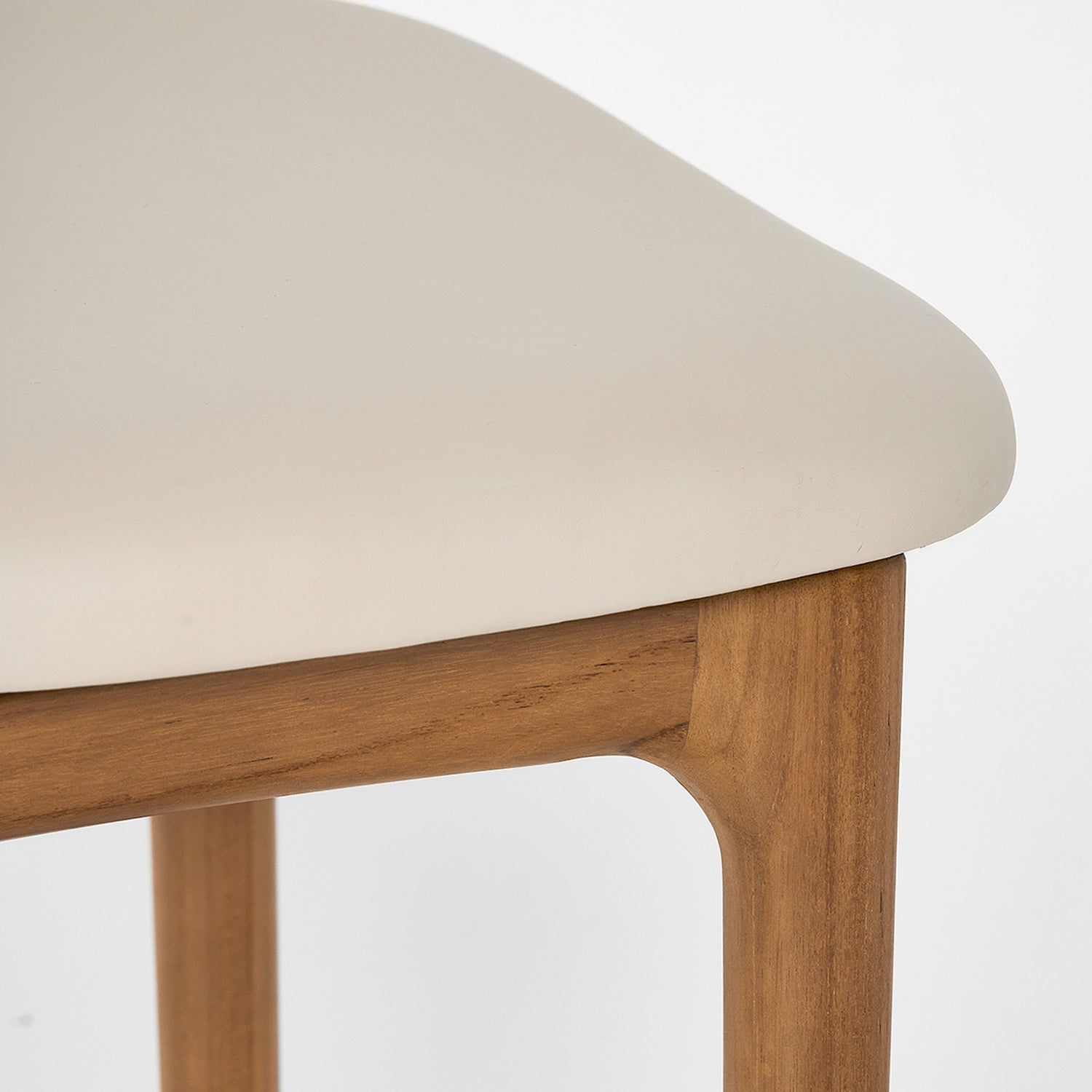 Interlude Home Felix Tawny Counter Stool Set of 2, back view