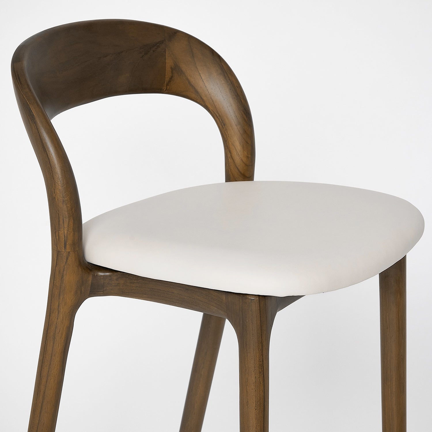 Interlude Home Felix Classic Walnut Counter Stool Set of 2
