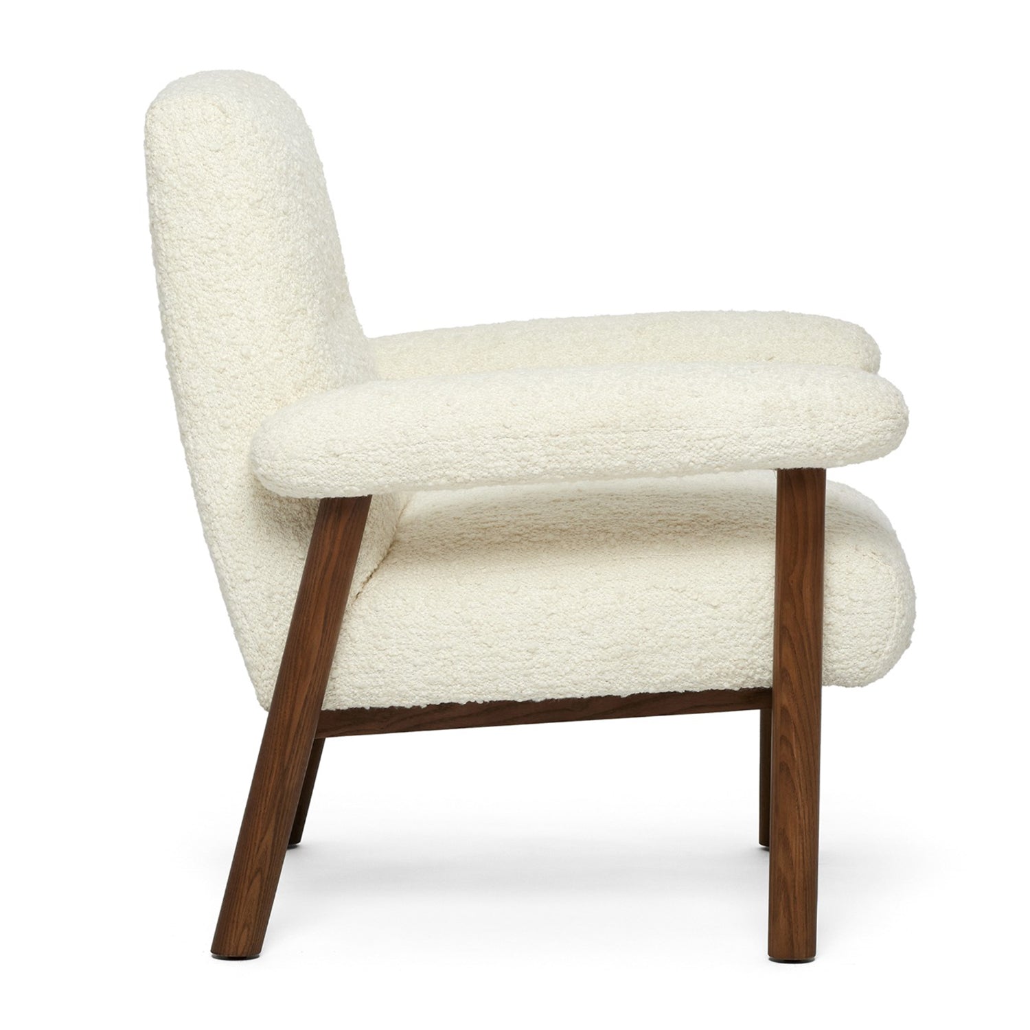 Detail of the upholstery on the Interlude Home Nolan Whisper Lounge Chair