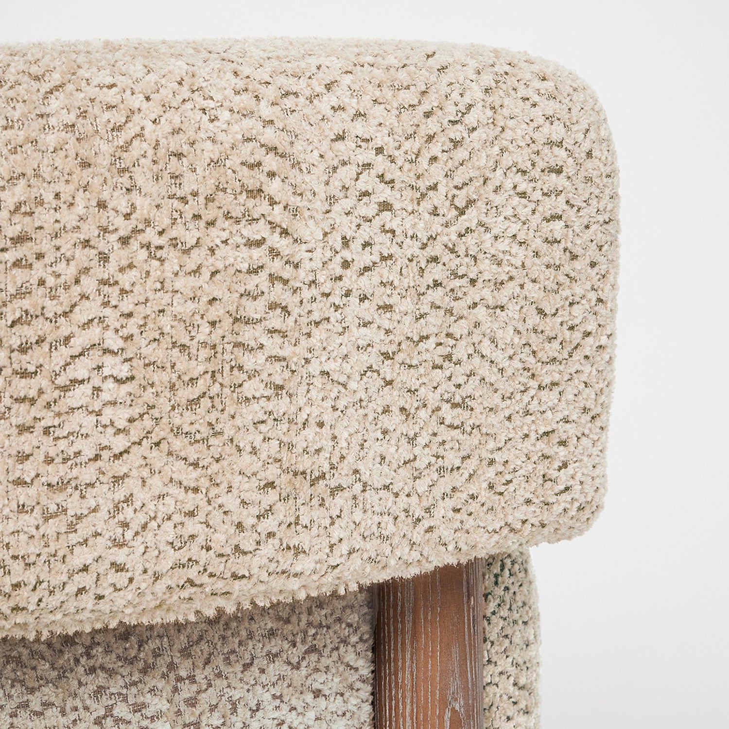 Interlude Home Denison Twig Lounge Chair, side profile view