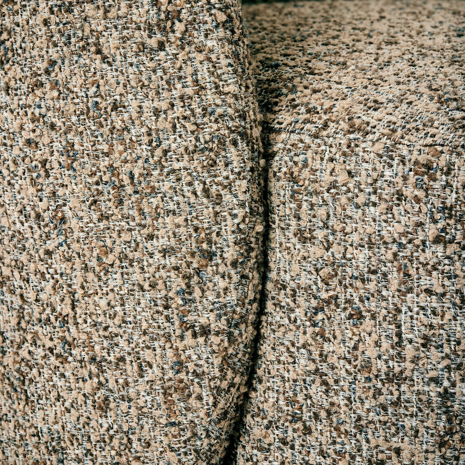 Interlude Home Oslo Hearth Swivel Lounge Chair, side profile view