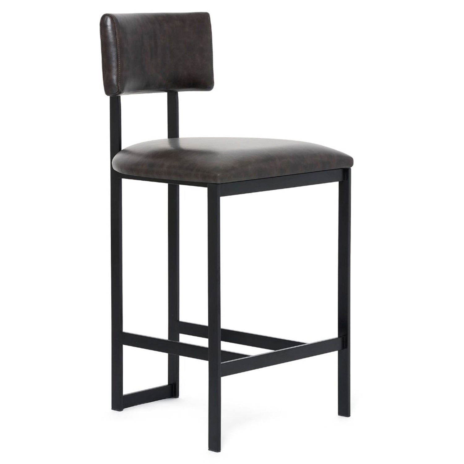 Interlude Home Landon II Tobacco Counter Stool